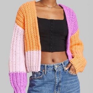Target Colorblock Cardigan